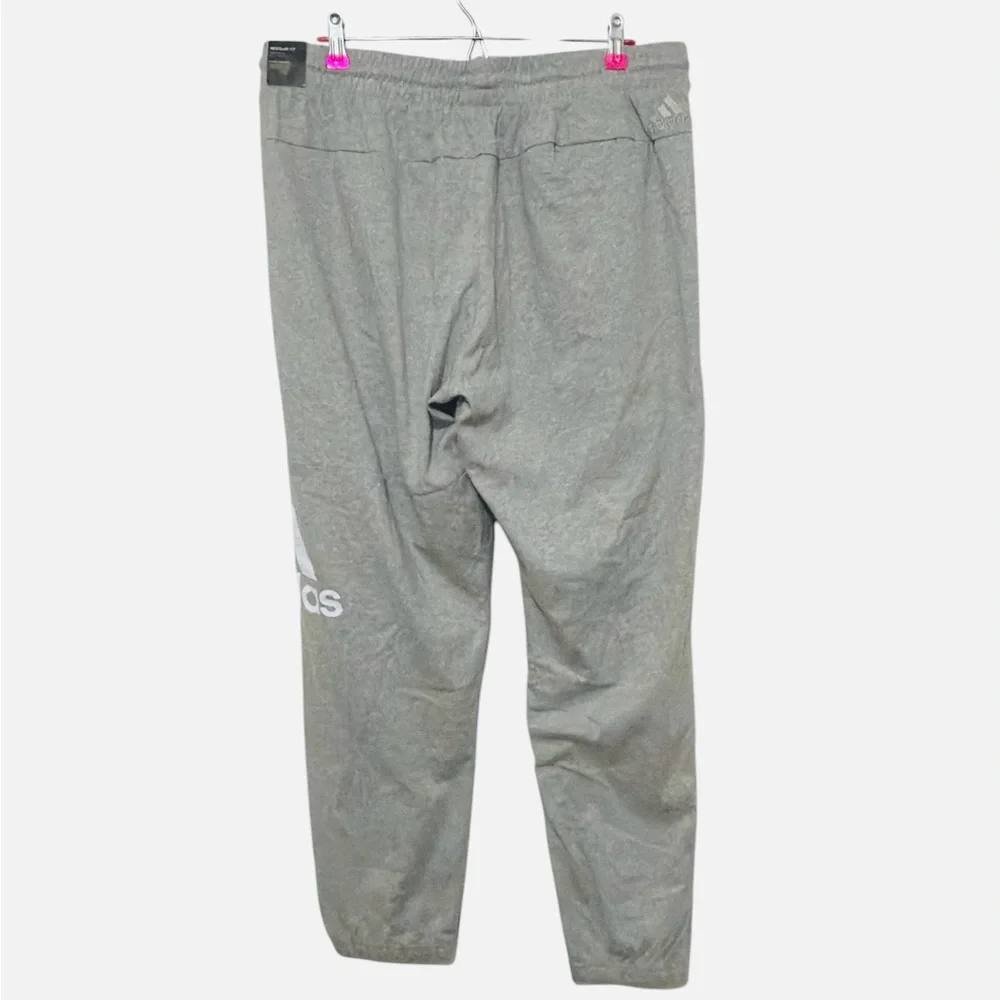 Adidas Essential Fleece Tapered Cuff Pants Sweatpants Joggers Gray Mens Size XL
